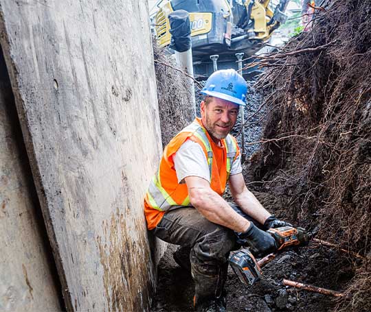 Water Inlet Thawing Montreal, Mathieu-Nadeau